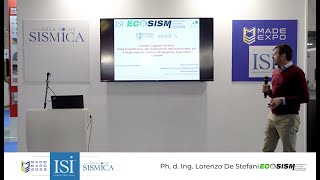 ISI - Area Focus Sismica a ME-Made expo 2023 - ECOSISM - Speech d’approfondimento