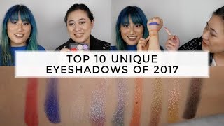 Top 10 Unique Eyeshadows of 2017