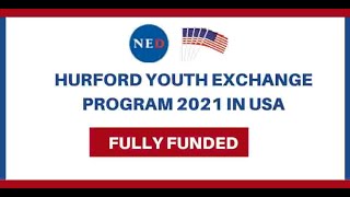 Hurford Youth Leadership Program 2022 in USA Fully Funded