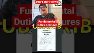 UPSC Prelims 2023 - Fundamental Duties - Polity Tricks #upsc #vlog #ias #polity #ips #upscmotivation