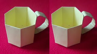 How to make Paper Cup?  || DIY Origami Mini Cup ||Paper Craft for Scool || Easy Paper craft.