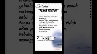 Di Balik Kesabaran Pasti Ada Hikmahnya (Pesan Hari Ini) #shorts #motivasi #videomotivasi