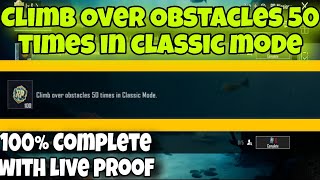 Climb over obstacles 5 times in classic mode | 100% complete with live proof | Rayans Missions