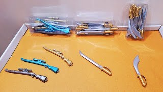 Unboxing and Review of Fancy Pens Pubg Sniper Rifle Gun, sward Shape Gel Pen For Kids,Birthday Gifts