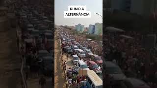 Manifestação da Unita hoje