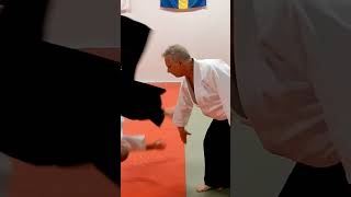 Aikido technique KOKYUNAGE on some grab and strike attacks, by Stefan Stenudd