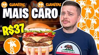 PROVAMOS O HAMBURGUER MAIS CARO DO GIRAFFAS - MEGABRUTUS DO GIRAFFAS