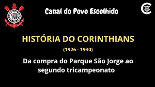 HISTÓRIA DO CORINTHIANS (1926-1930)