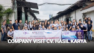 COMPANY VISIT CV.HASIL KARYA ( NAIL 2000 ) | JCI EAST JAVA