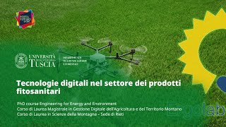 🖥️ WEBINAR | TECNOLOGIE DIGITALI NELL'AMBITO DEI PRODOTTI FITOSANITARI