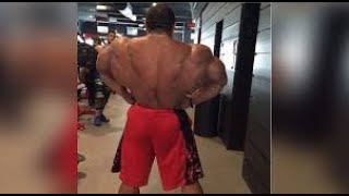 Roelly Winklaar training for Mr Olympia 2020 !