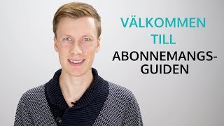 Sveriges bästa och billigaste abonnemang – Abonnemangsguiden