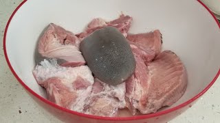 COMO LAVAR LENGUA DE RES para que sepa SABROSA al cocinarla.