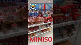 One piece x Miniso 🏴‍☠️☠️ #onepiece #miniso #luffy #chopper #fyp #productos #parati