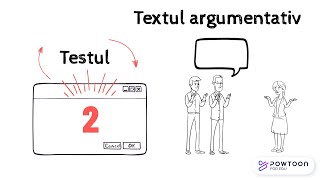 Textul argumentativ. Rezolvarea testului 2 de antrenament. Bac Romana