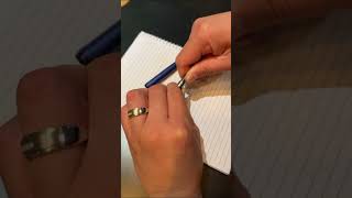 Parker fountain pen unboxing and testing #fountainpen #parker #calligraphy #unboxing #pens #foryou