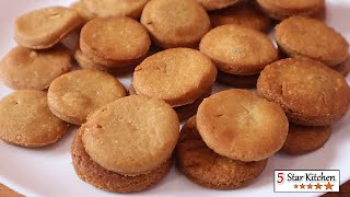 लॉकडाउन में बनाए आटे के बिस्किट्स - Atta Biscuit - Crispy Whole Wheat Biscuits - Lockdown Recipe