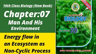 Energy flow in an ecosystem class 10 | Biology class 10 chapter 7| Class 10 new biology book