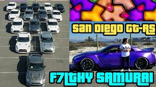 GT-R Take Over San Diego Pt. 2 WE WERE KICKED OUT!