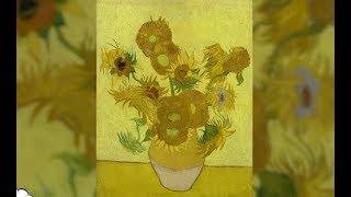 艺术超好玩：梵高名畫向日葵，竟然暗藏玄“基”！|Van Gogh famous painting sunflowers, actually hidden a huge secret!