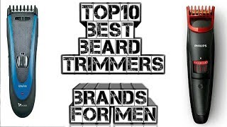 TOP 10 BEST BEARD TRIMMER BRAND's FOR MEN IN INDIA | #Perfect 10