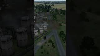 T-80 didn't know what hit him | T-80 vs Leopard 2A6  #arma3 #t80 #leopard2a6 #tankbattle