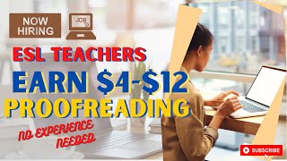 EARN AS PROOFREADER FOR ESL COMPANIES | HIRING NOW | Liezel Oh