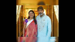 Jagapathi babu and family with his cute daughters