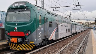 ARRIVI e PARTENZE & TRANSITI alla stazione di MILANO FORLANINI