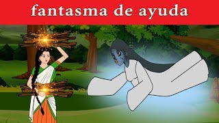 fantasma de ayuda - help by ghosts -historias para dormir - cuentos morales para niños