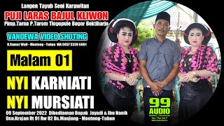 Tayub Tuban || Nyi Karniati & Nyi Mursiati || Puji Laras Bajul Kliwon || Malam Part 01