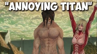 MMD SNK "Annoying Titan" - Attack On Titan funny meme anime cartoon animation