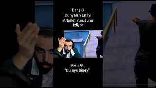 BARIŞ G DÜNYANIN EN İYİ ARBALET VURUŞUNU İZLİYOR😱#pubgmobile #pubg #barisg #mezarcı #shorts