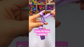 Faça lindos Laços e Tiaras infantis efature muito CLIQUE no link nos comentários. #diy #lacoslindos