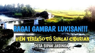 aliran Sungai Cidurian di Jasinga dan cigudeg Bogor Barat