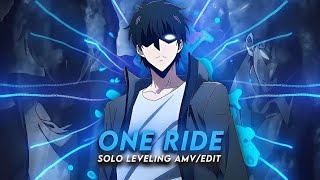 One More Ride | Sung Jin Woo Solo Leveling AMV_Edit @6ft3 Remake with clips