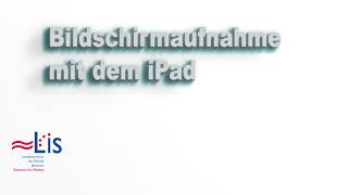 iPad-Tutorial Bildschirmaufnahme