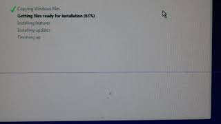 Windows 10 21H2 install ECS A55F2M3 AMD A10 5700 Geforce GT 330  partr 1