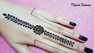 New latest stylish mehndi design | easy & simple mehndi | mehndi ka design | mehndi design | mehndi