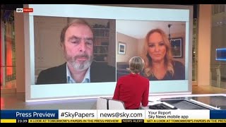 Sky News Press Preview (Jan 2021) — Peter Hitchens on Covid