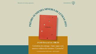 Cerimônia De Premiação Dos Vencedores Do Prêmio Academia Mineira De Letras 2023 - obra Caruncho