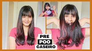 FAÇA ISSO ANTES DE LAVAR SEU CABELO! PRÉ POO CASEIRO✨