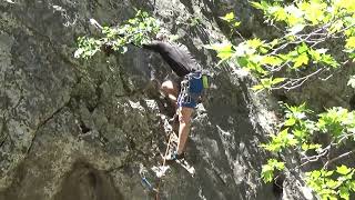 Tılsım Kvark 5a, V+ Tırmanıcı: Nazmi Öztürk İzmir Kemalpaşa Dereköy Kaya Tırmanışı  Climbing Turkey