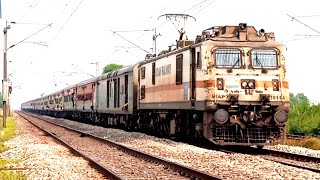 NEW TRAINS VIDEOS ' 17 IN 1 Compilation of  high speed Trains of INDIAN RAILWAYS !!