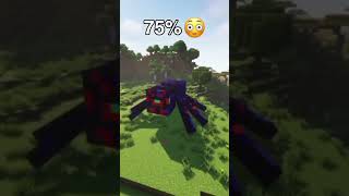 Minecraft Wellerman Edit: Spider...😳 #shorts #minecraft