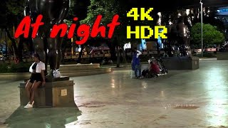 ночной тур по центру города Медельин Колумбия 4K HDR 2023