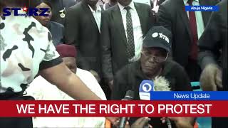 We have the right to Protest - Atiku