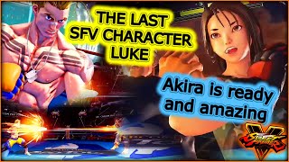 The last SFV character is a MMA fighter named Luke + Akira looks amazing and super fun!