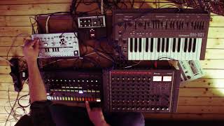 Alpha Cats - Just Another Day * Live Acid House Session * Roland SH-101 Behringer RD-8 * TD-3