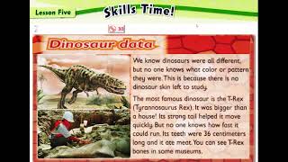 Level 4 - Unit 3 - Part E ( Reading) - Dinosaur Data